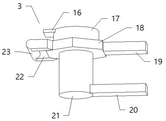 A distance measuring device for geological exploration