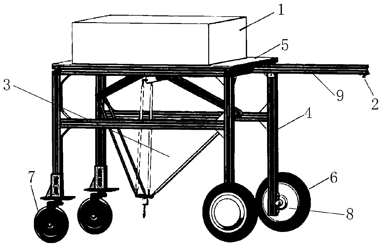 Parallel arm weeding robot and weed weeding method