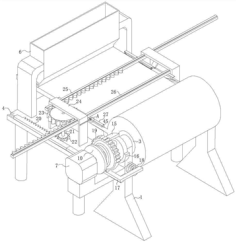 Antistatic textile material production and preparation process