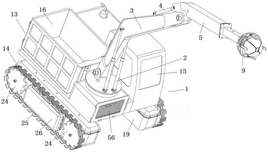 Multifunctional engineering vehicle