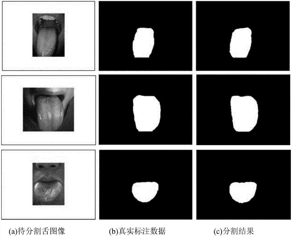 Deep convolutional neural network-based traditional Chinese medicine tongue image automatic segmentation method