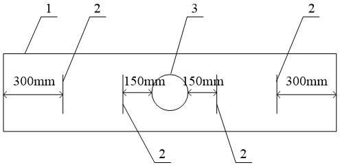 Method for improving wide section tundish changing success rate of plate blank and manufacturing method of method