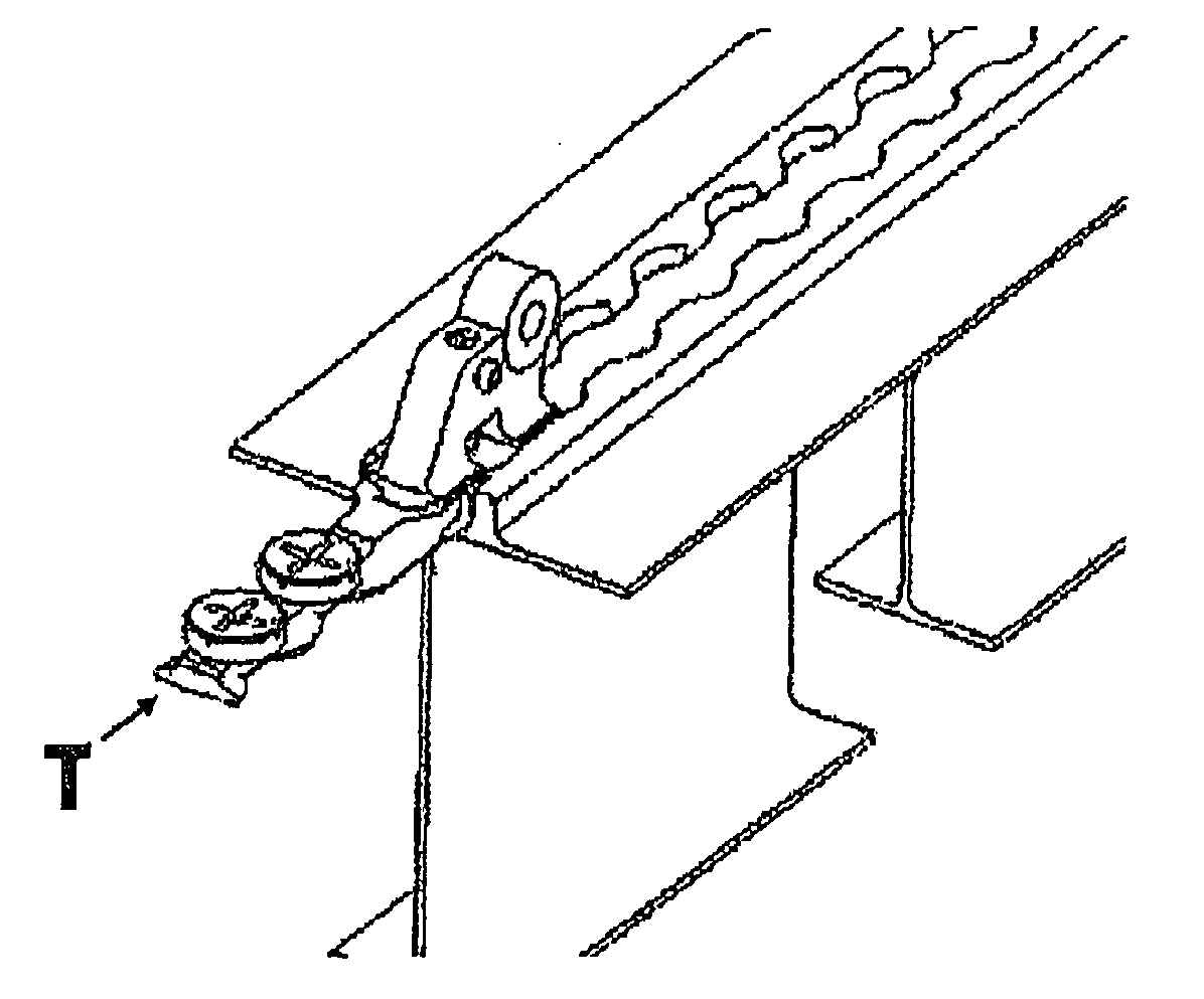 Device for fastening passenger seats on a seat track break in an aircraft