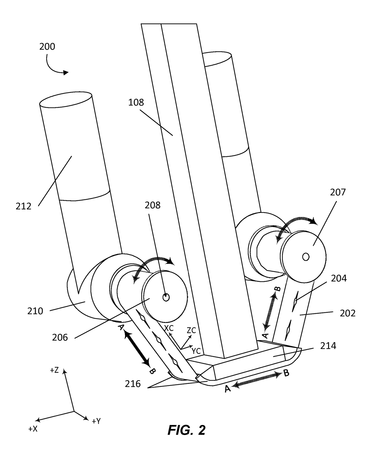 System and method for cutting material in continuous fiber reinforced additive manufacturing