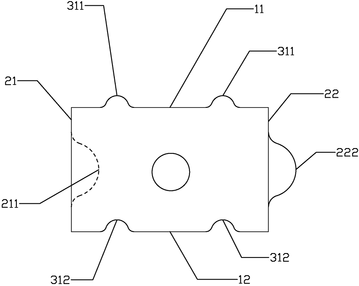 High-strength regenerated concrete heat-insulating building block