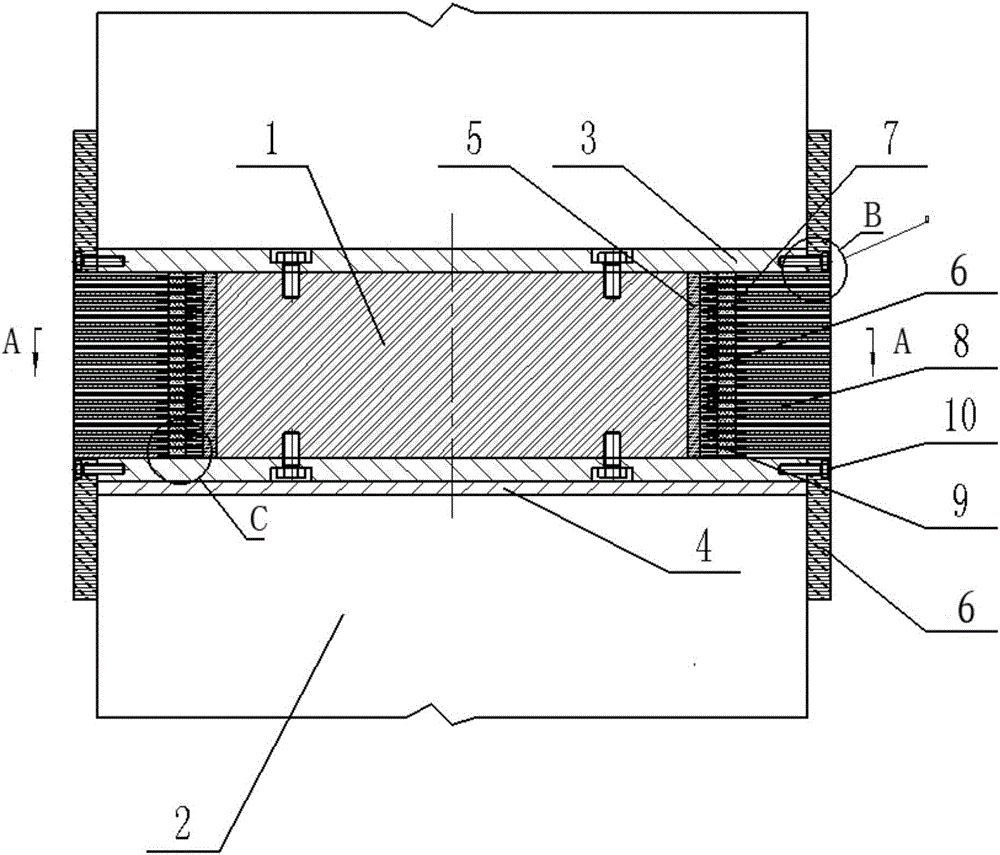 Fireproof seismic-isolating rubber support