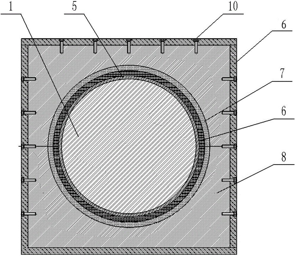 Fireproof seismic-isolating rubber support