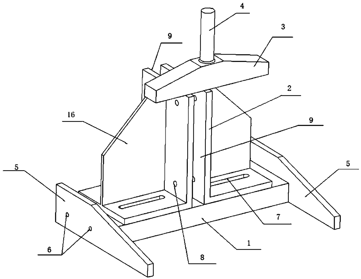 T-joint shear testing device