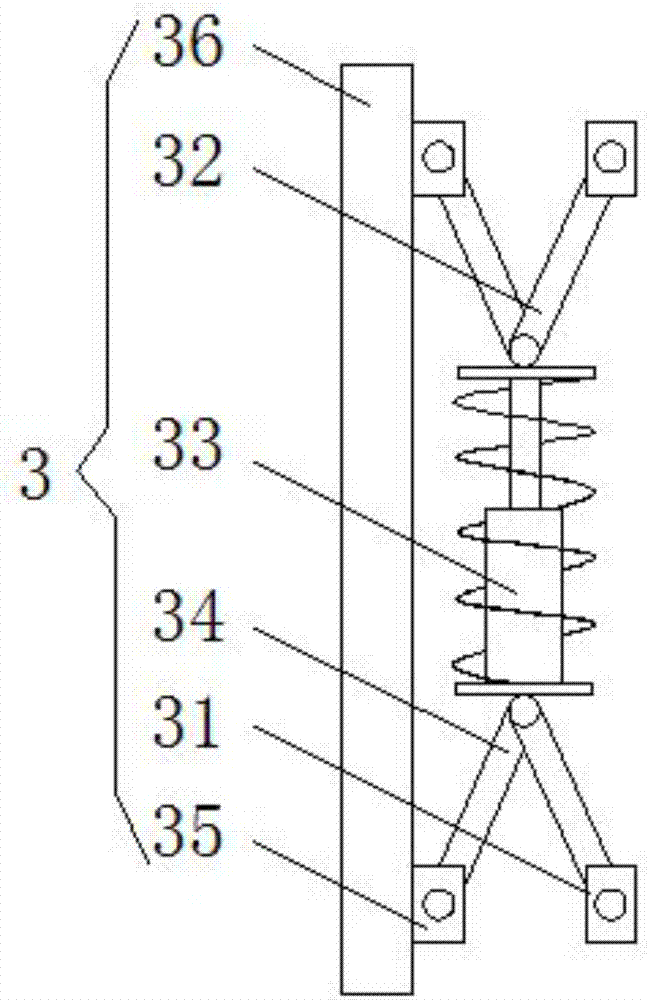 Transport protection device for computer host structure