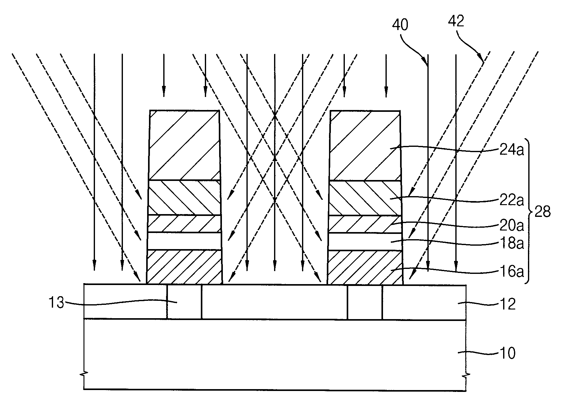 Methods of manufacturing a magnetoresistive random access memory device