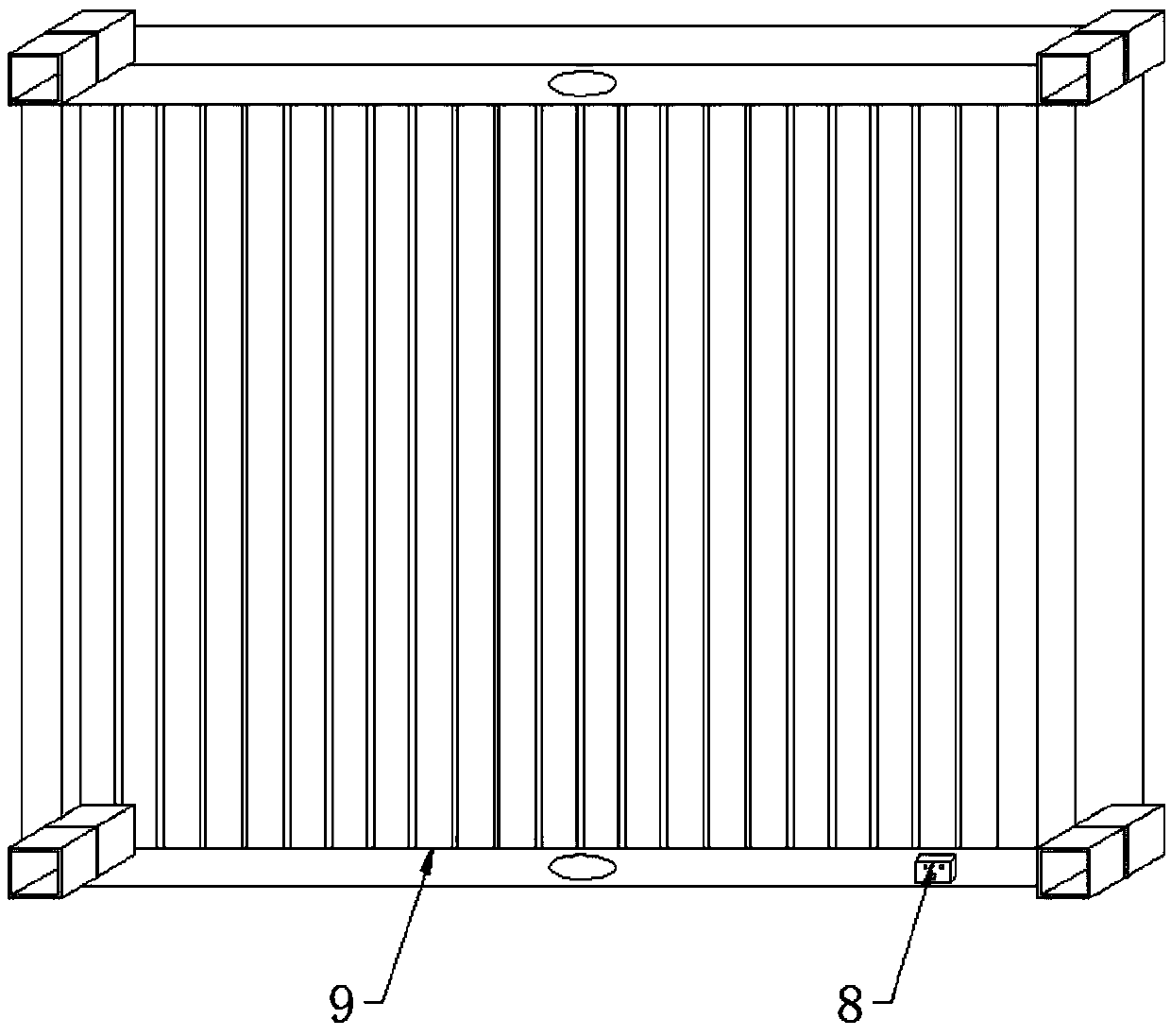 Foldable table and tent integrated device