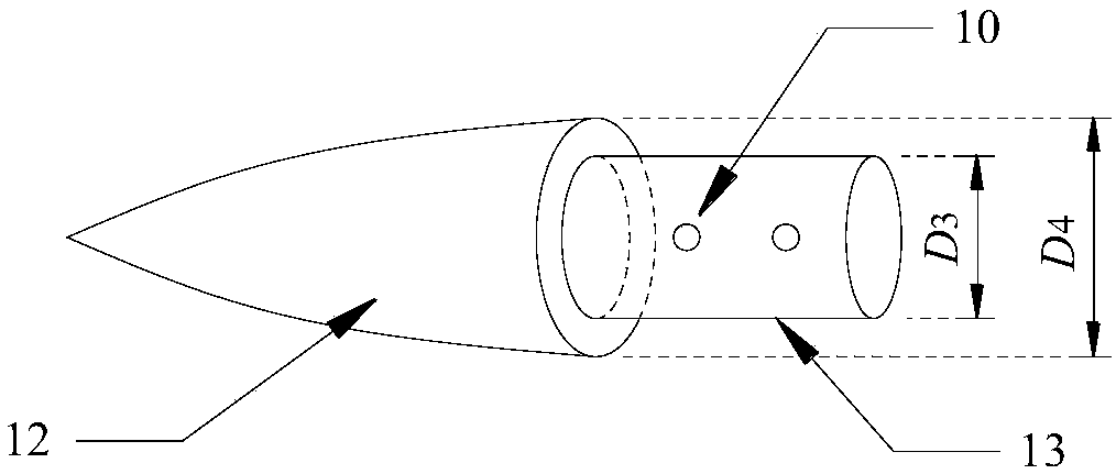 Intrinsically safe type quick explosive loading device for deep hole blasting