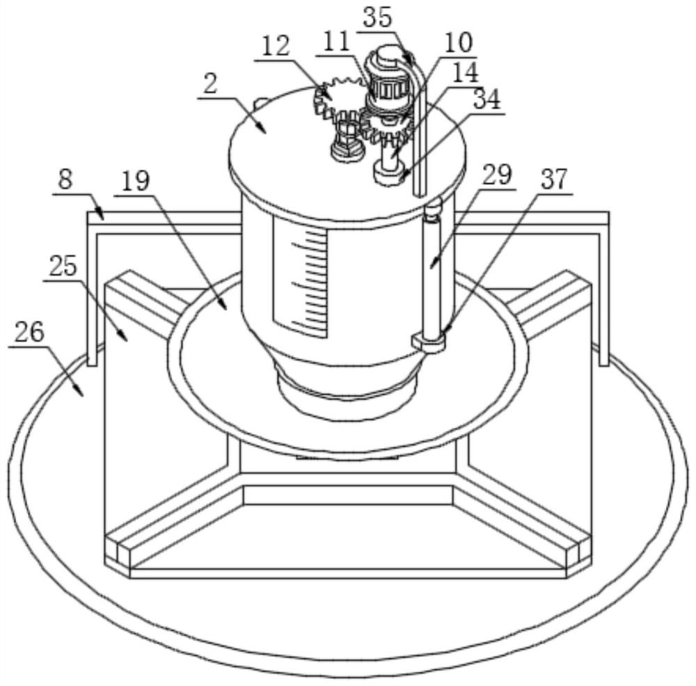 Lactating sow porridge feed machine capable of coping with feeding amount at each stage