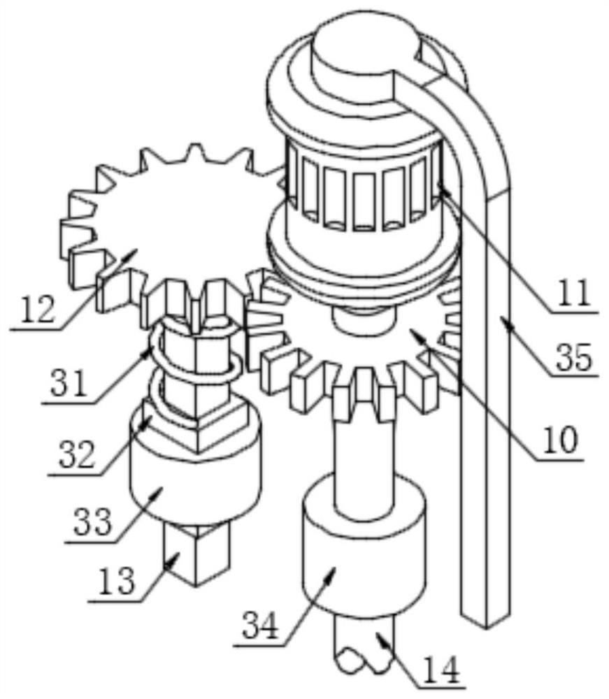 Lactating sow porridge feed machine capable of coping with feeding amount at each stage