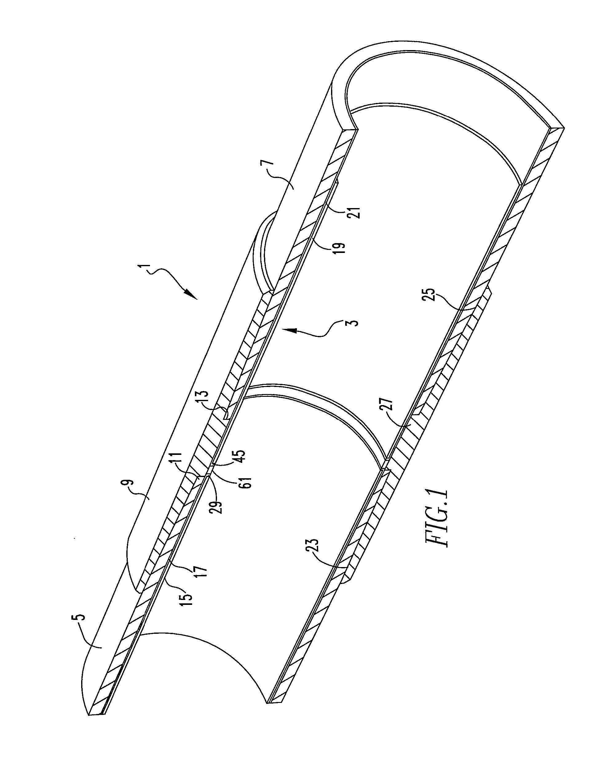 Flush fitting pipe lining system