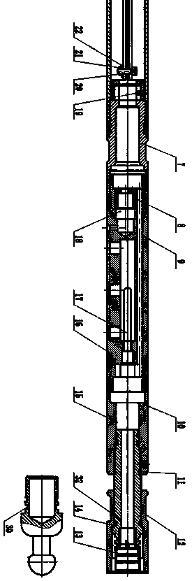 Microwave water holding flow meter combined logging device and detection implementation method thereof