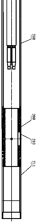 Microwave water holding flow meter combined logging device and detection implementation method thereof