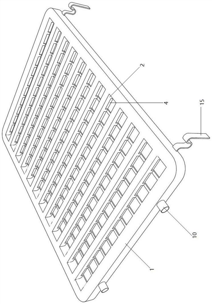 Alternating press-resistant bed for critical patients in neurosurgery department