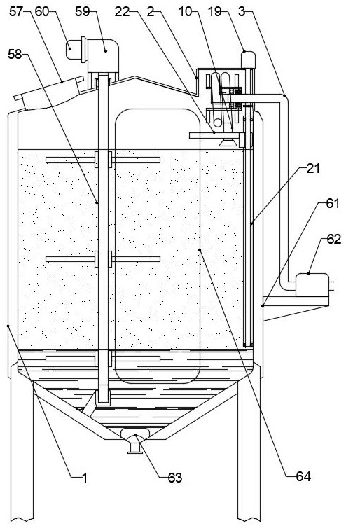 Preparation method of egg yolk supernatant powder and protein extraction device thereof