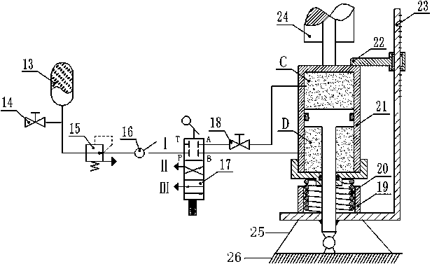 Jacking and quick-removing device for centering test of aircraft nose landing gear and its application method