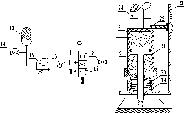 Jacking and quick-removing device for centering test of aircraft nose landing gear and its application method