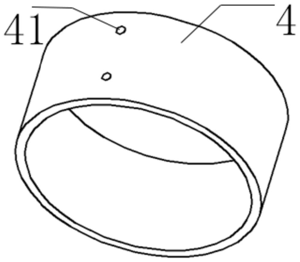 Active vibration isolation shafting assembly with long life and high precision for space