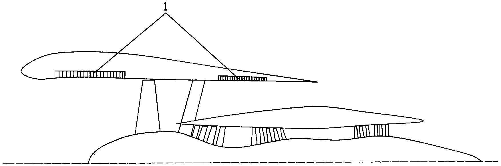 Broadband noise reduction porous-material acoustic liner and equipment