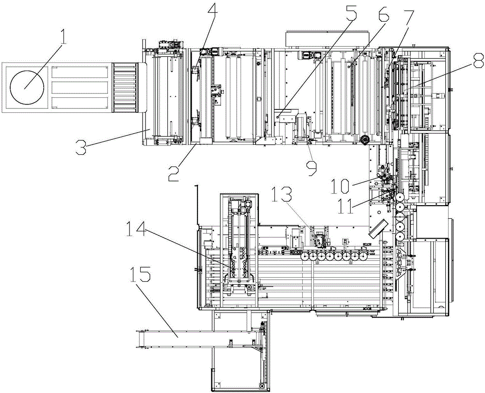 Full-automatic pillowcase machine