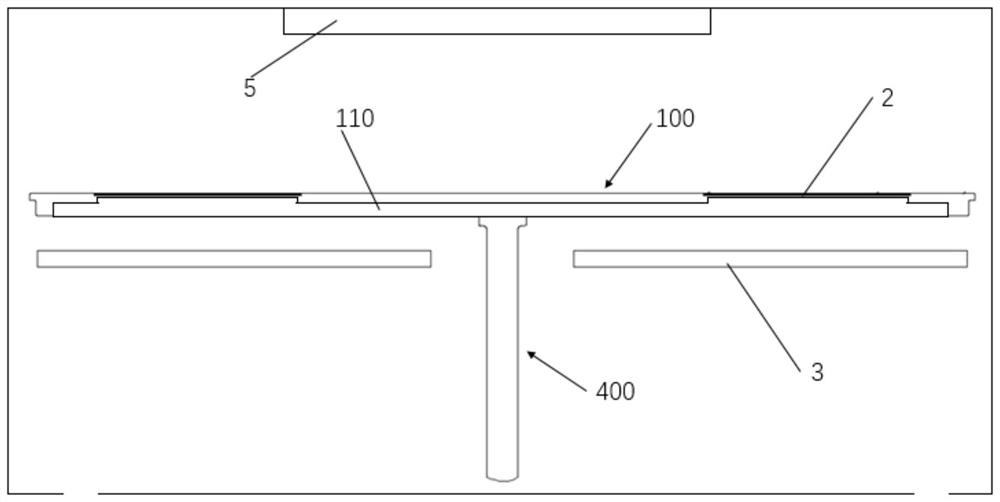 Wafer transmission cavity, wafer deposition system and wafer taking-out method