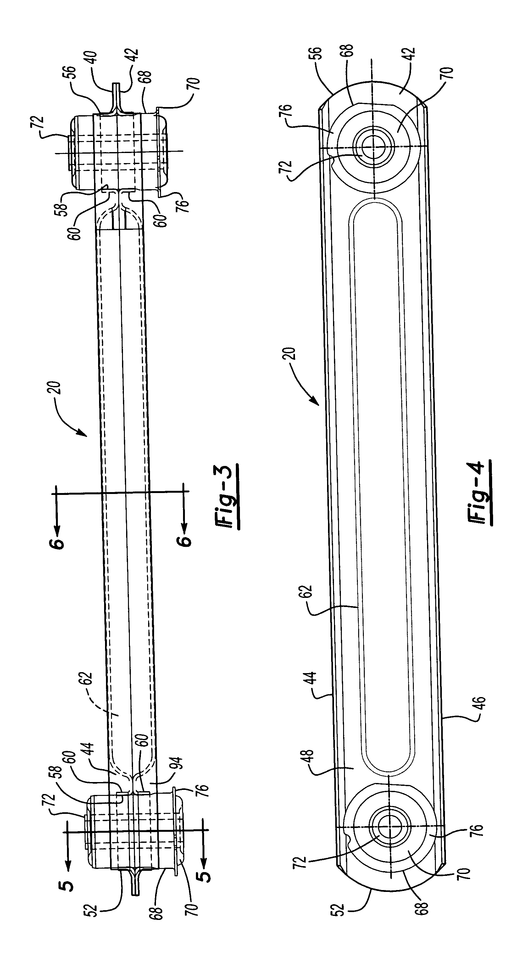 Control arm for a vehicle suspension and method of making same