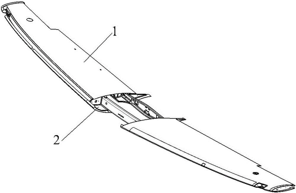 Composite wing integral oil tank and manufacturing method thereof