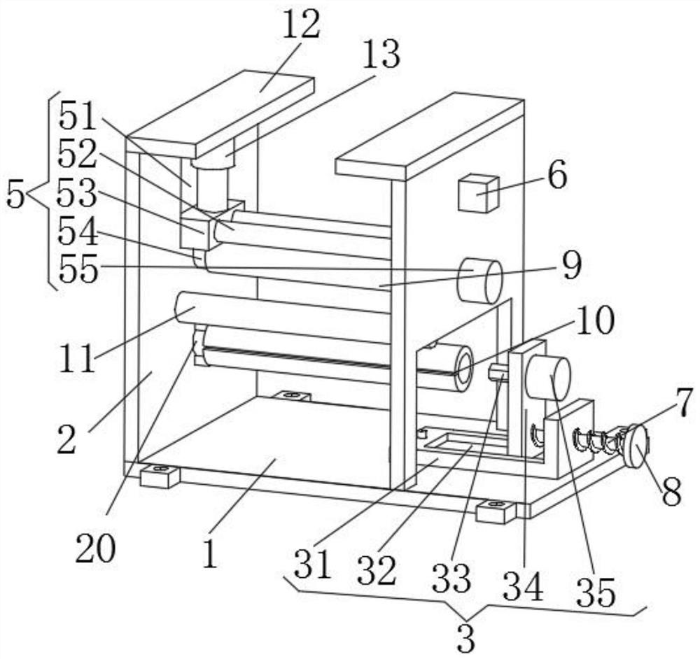 An automatic crimping device for a net weaving machine