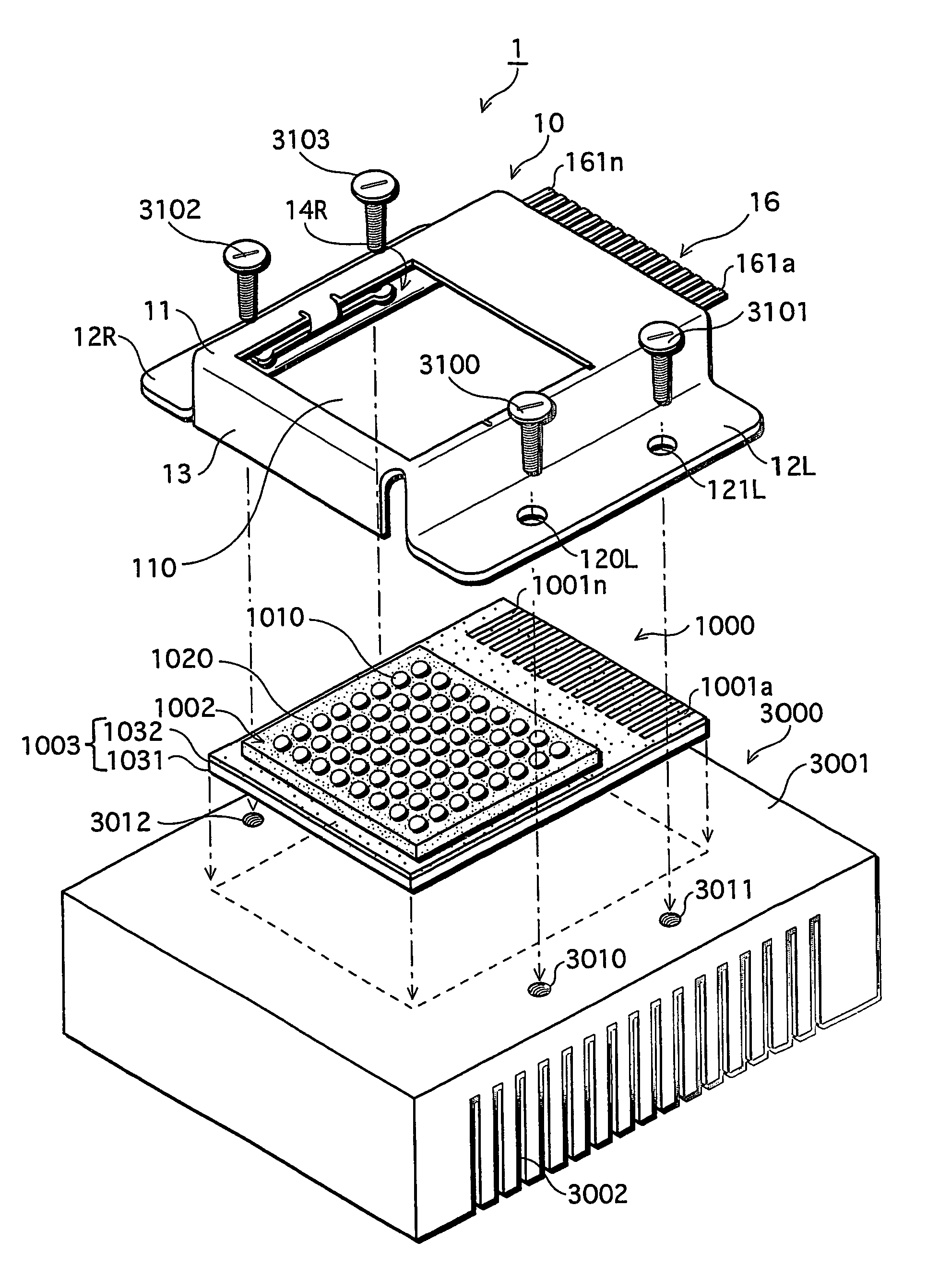 Socket for led light source and lighting system using the socket