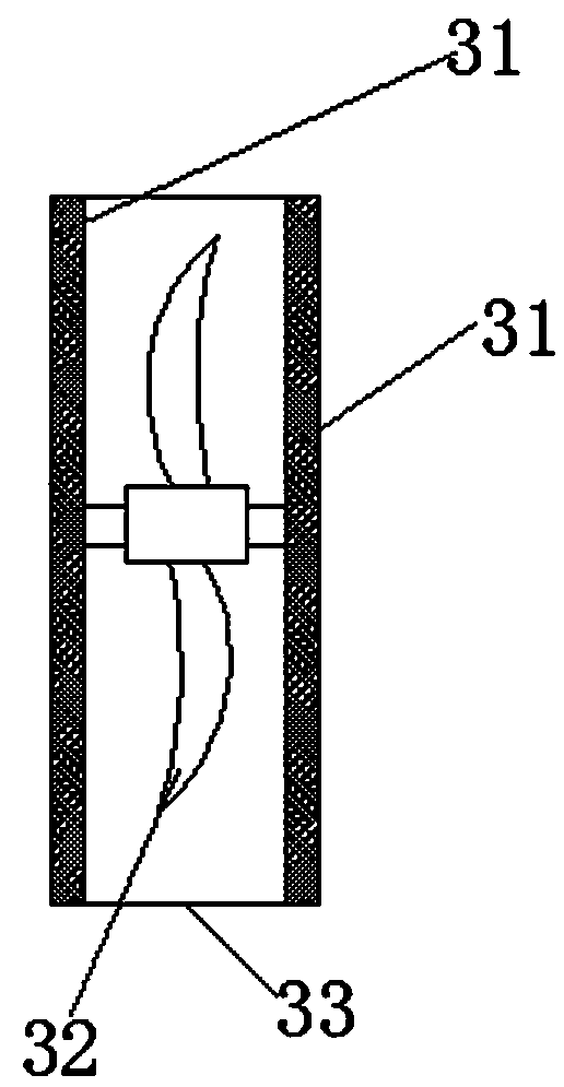 Dustproof ventilating structure of computer host