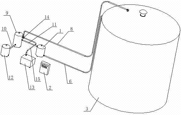 Oil product storage tank safety protection device and protection method