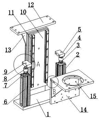 Sleeving device for rubber coating detection of ceramic roller