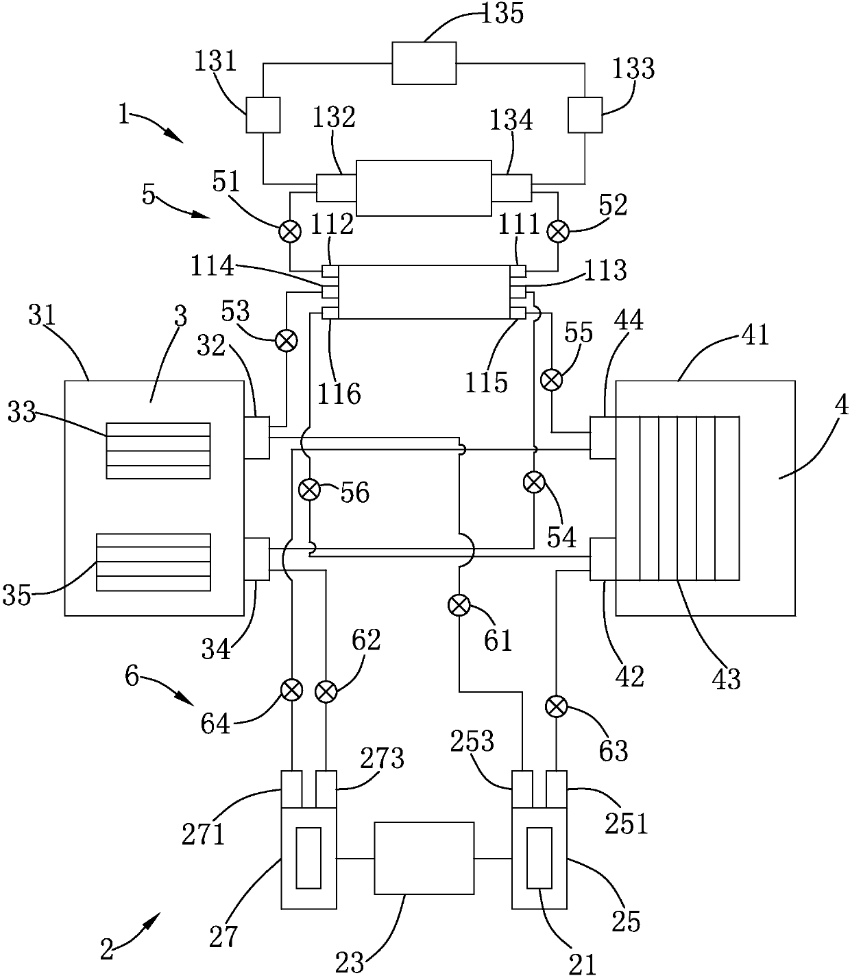 Control method of heat pump system