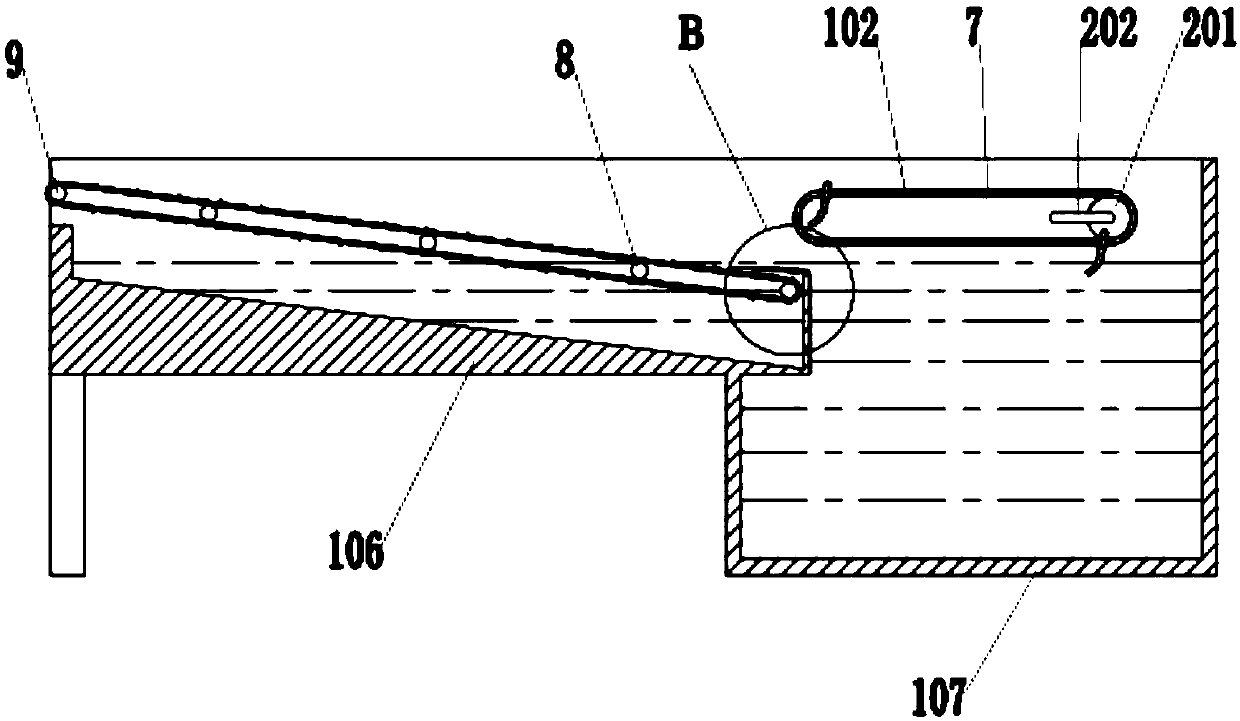 Apple floating and feeding device