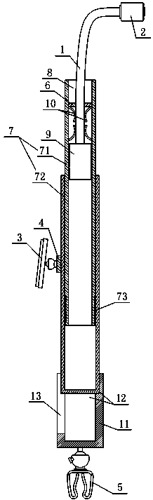 multifunctional test rod