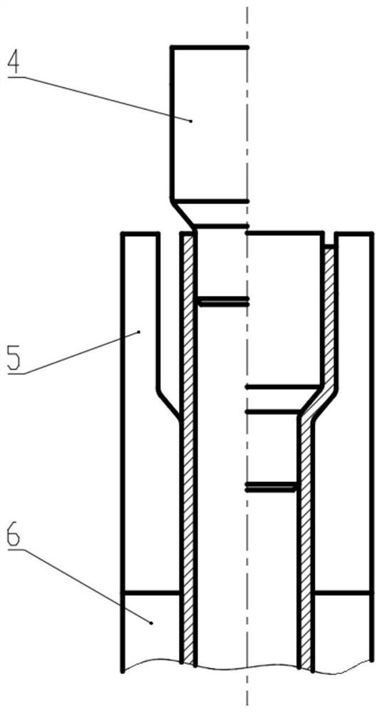 Forging forming method and die for unequal-thickness hollow part plate