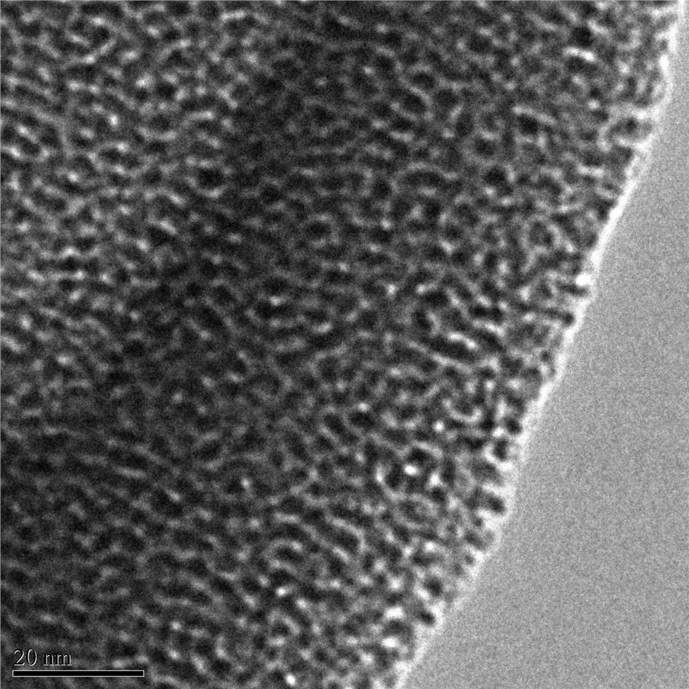 Method for preparing hollow mesoporous silica nanosphere loaded propranolol hydrochloride composite system