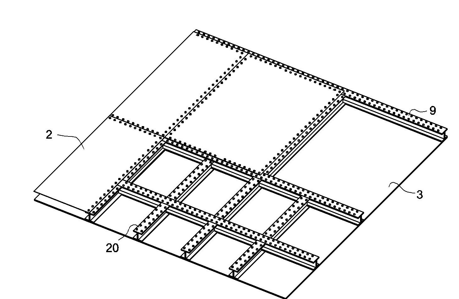 Steel structural panel sand gravel dam