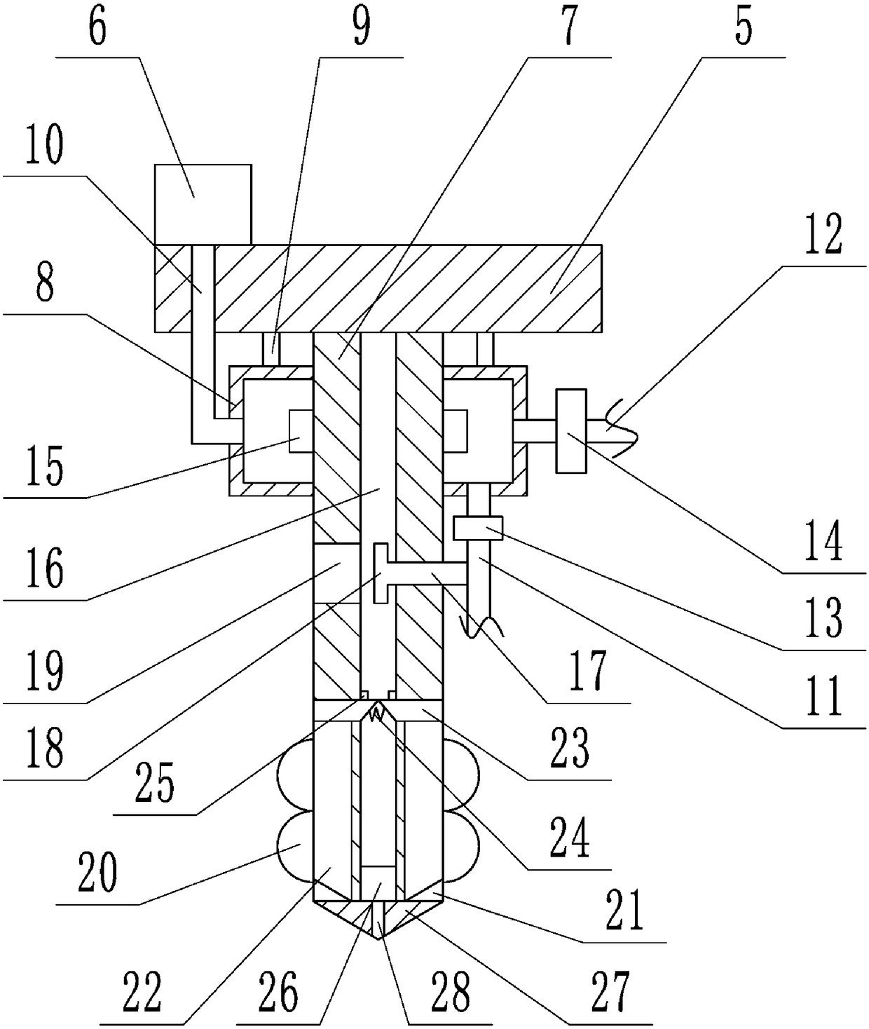 Motorcycle parts conveying device