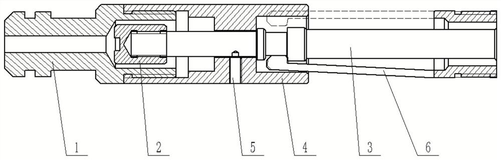 A small diameter oil pipe plug