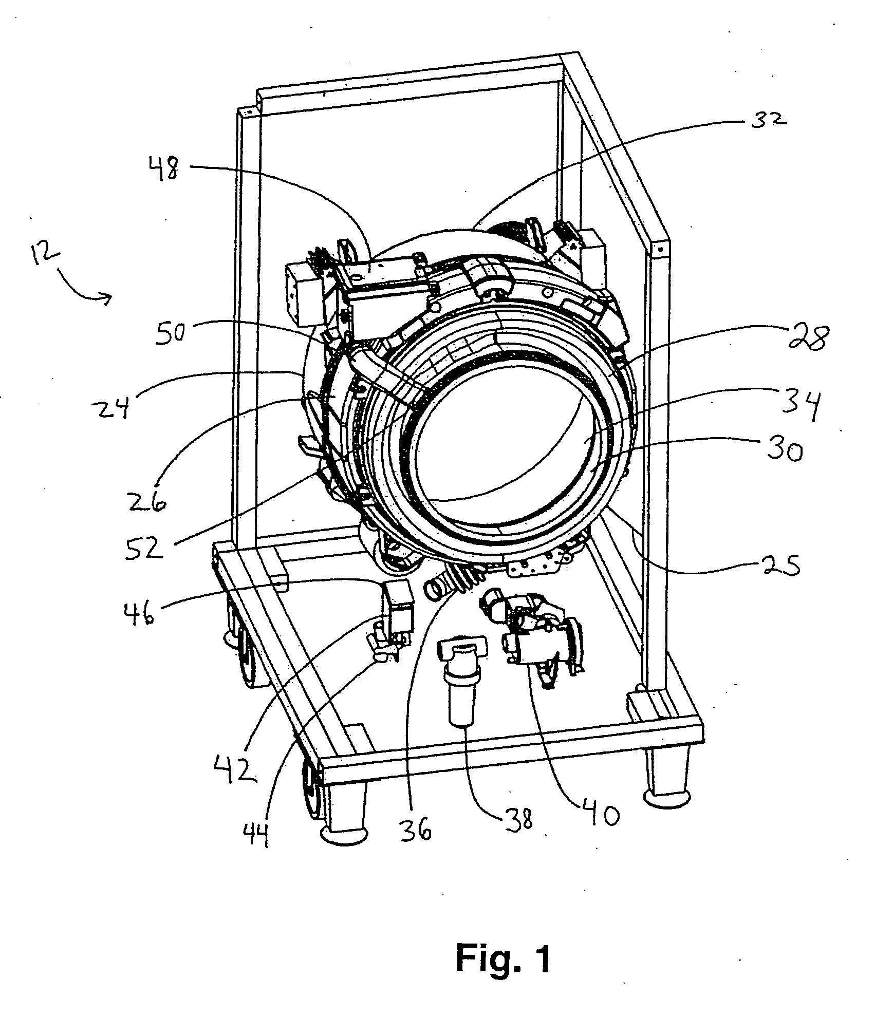 Fabric laundering apparatus adapted for using a select rinse fluid