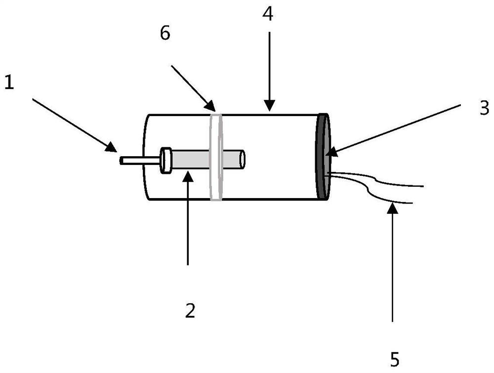 Optical fiber electric field sensor based on F-P interference principle and method thereof