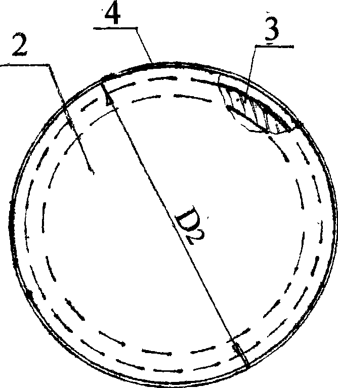 Isolated diaphragm of cement slurry densitometer and installation and replacement method