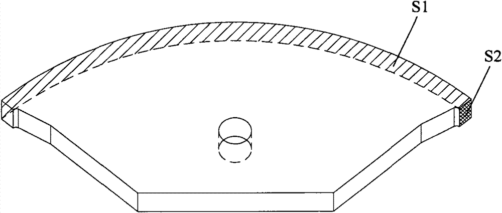 Flat type vertical coil outer rotor hybrid magnetic bearing