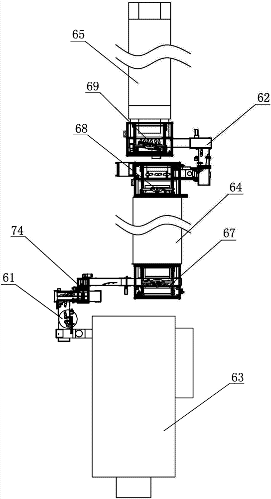 a connecting line