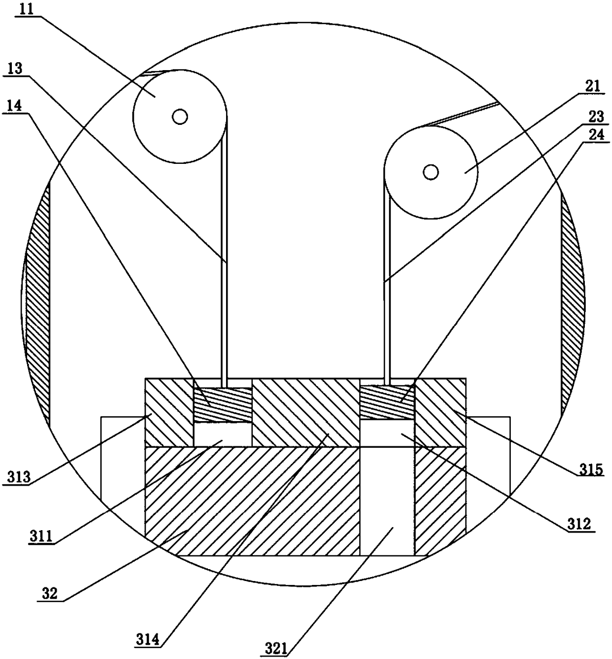 Cabinet sign alarm device